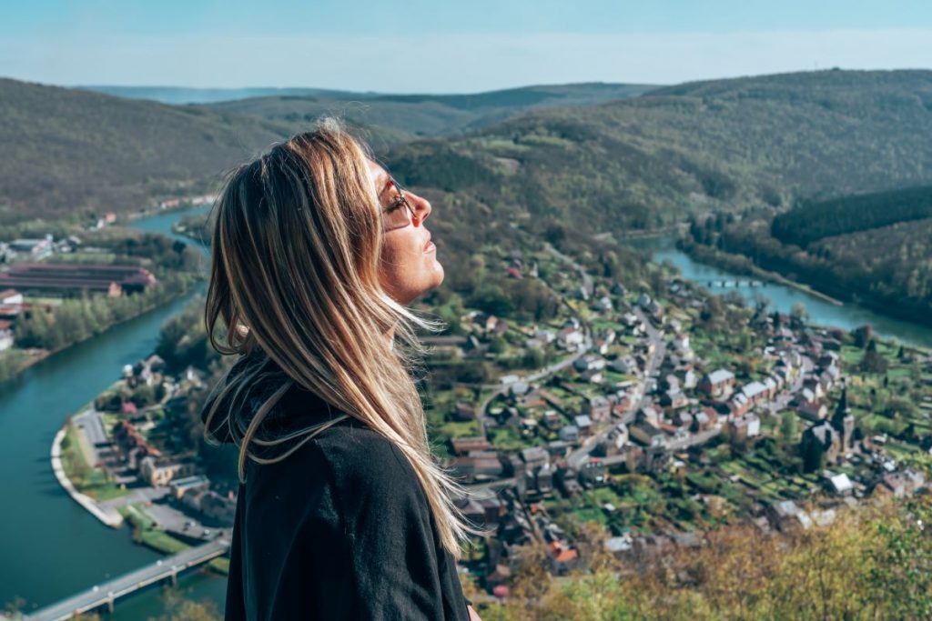 Inspirationsschleife der Maas in Montherme