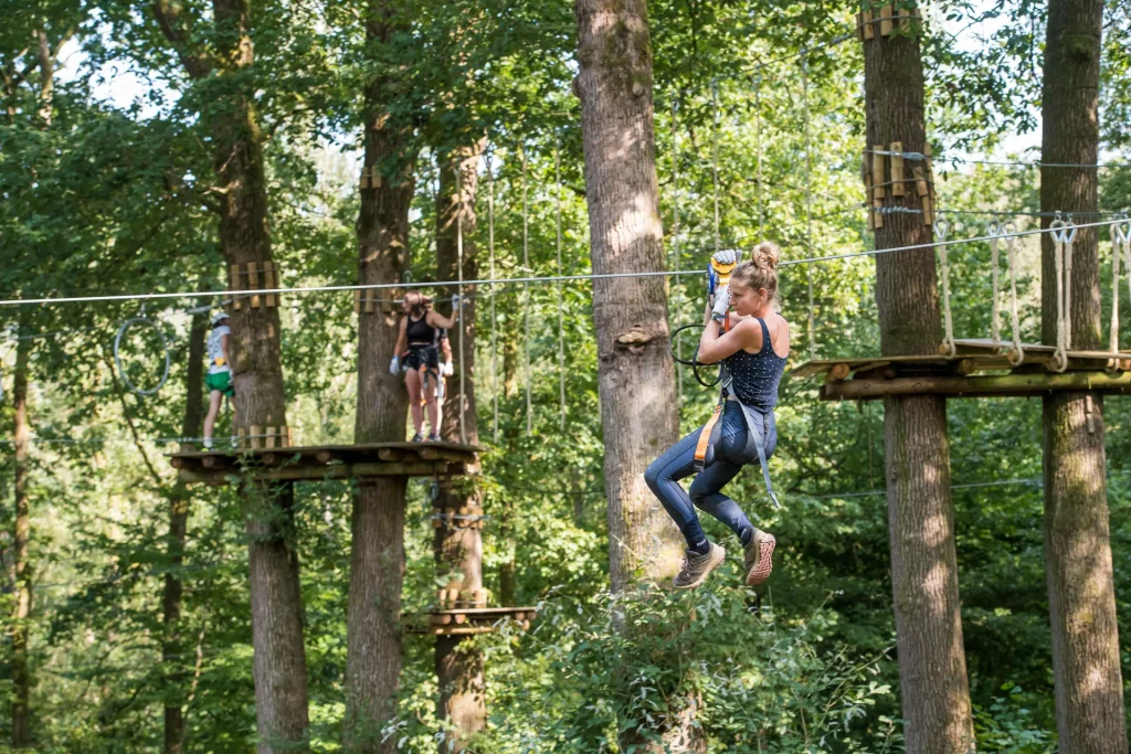 Accrobranche au Parc Terraltitude à Fumay dans les Ardennes