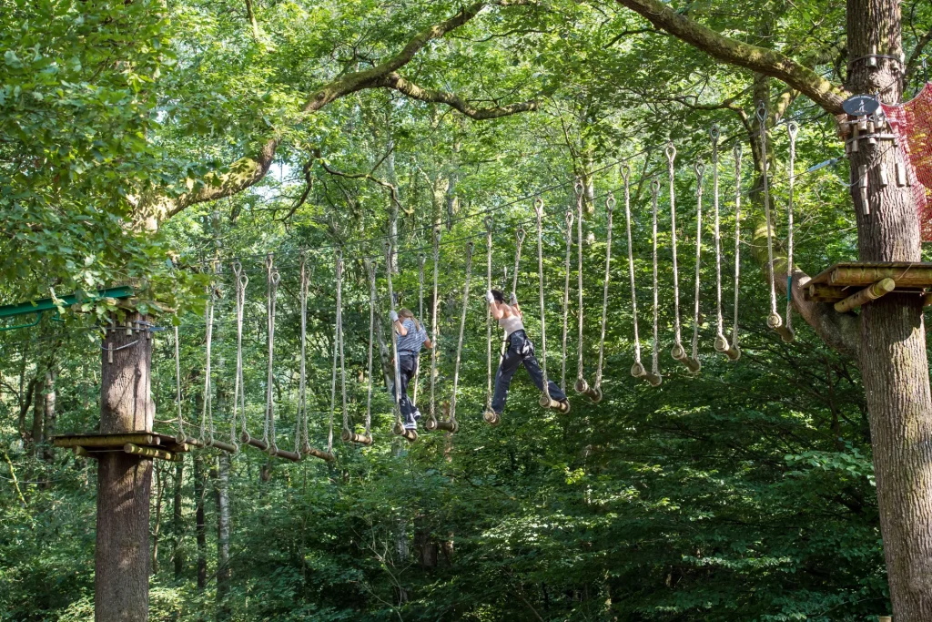 Accrobranche au Parc Terraltitude à Fumay dans les Ardennes