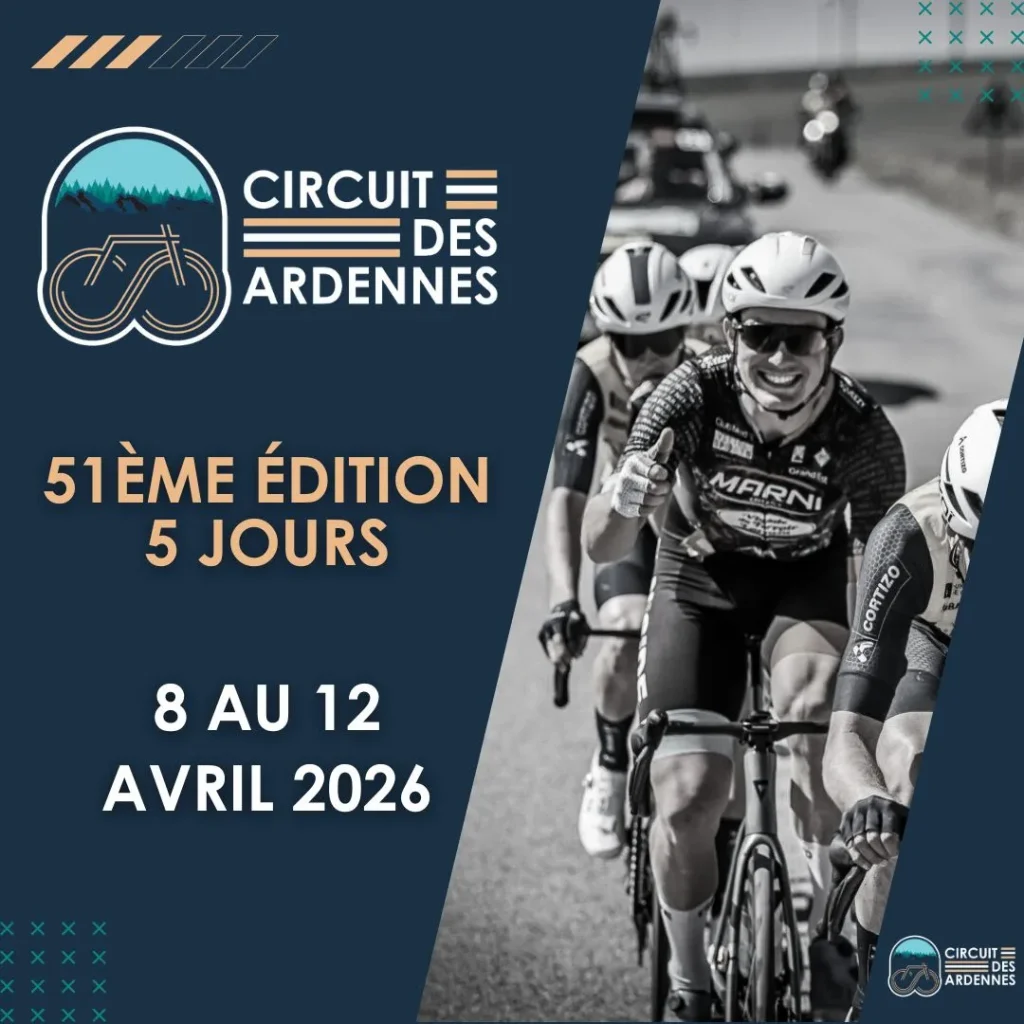 Cyclisme  Circuit des Ardennes du 8 au 12 avril 2026 - 51e édition 