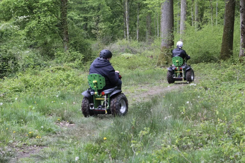 Gyropodes accessibles aux personnes à mobilité réduite en forêt domaniale de La Croix-aux-Bois