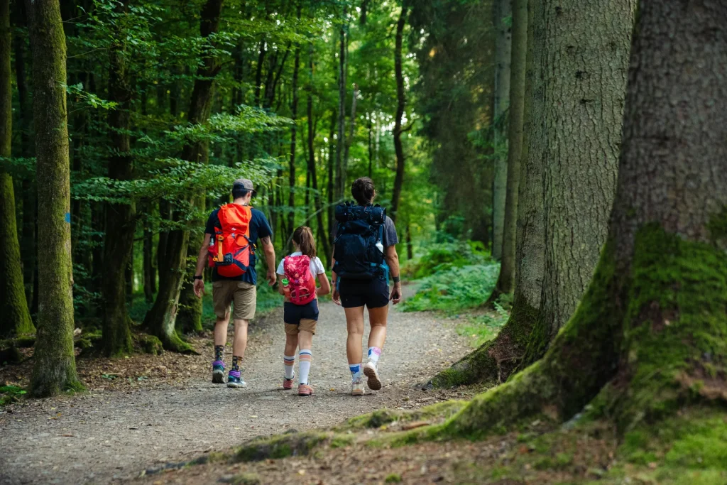 Randonnée en famille autour du Lac des Vieilles-Forges