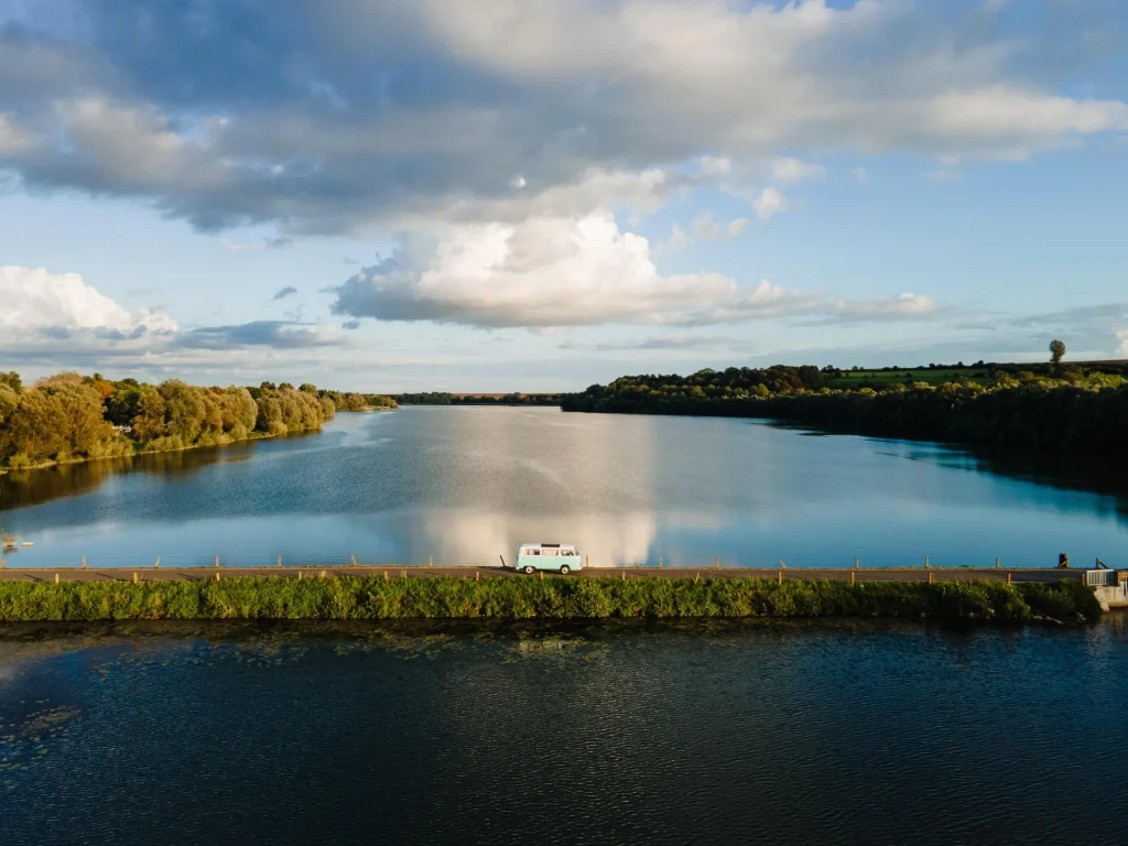 Lac de Bairon dans les Ardennes