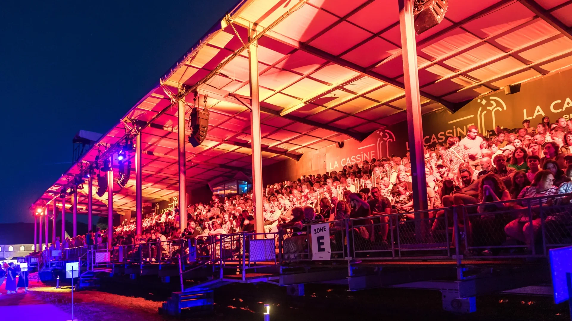 spectateurs La Cassine