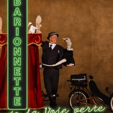 Les Barionnettes investissent la Voie verte en prélude au Festival mondial des marionnettes