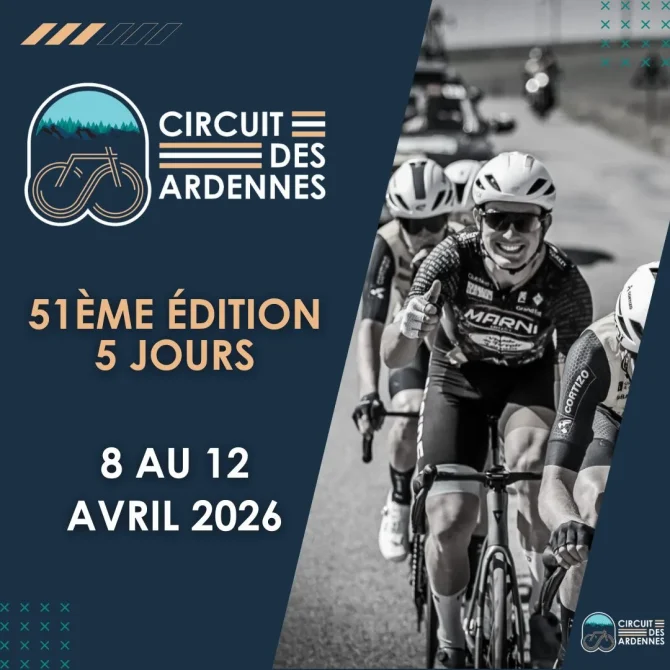 Cyclisme Circuit des Ardennes du 8 au 12 avril 2026 - 51e édition