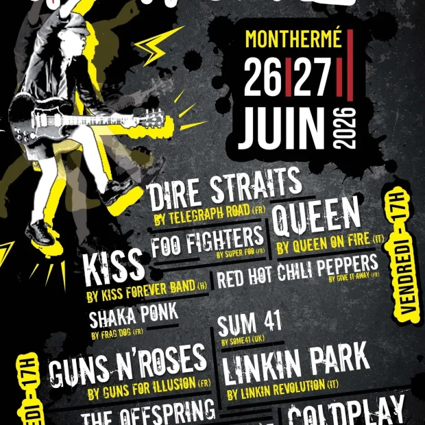 Affiche 2026 du Festibarock'in à Monthermé dans les Ardennes