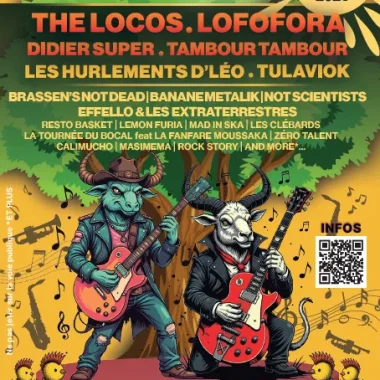 Affiche 2026 du festival Ardenn'Rock à Signy l'Abbaye dans les Ardennes