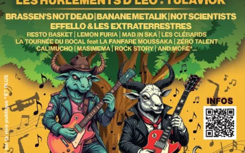 Affiche 2026 du festival Ardenn'Rock à Signy l'Abbaye dans les Ardennes