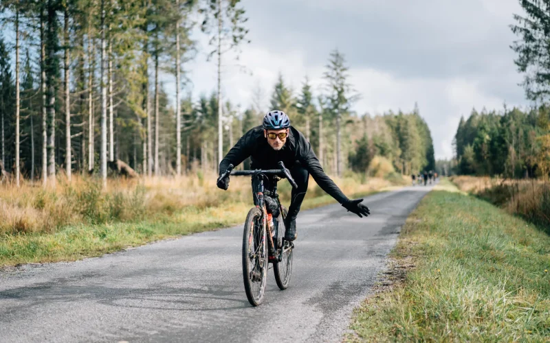Gravel riding on the roads of the Ardennes