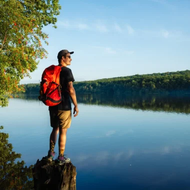 Lac des Vieilles Forges dans les Ardennes