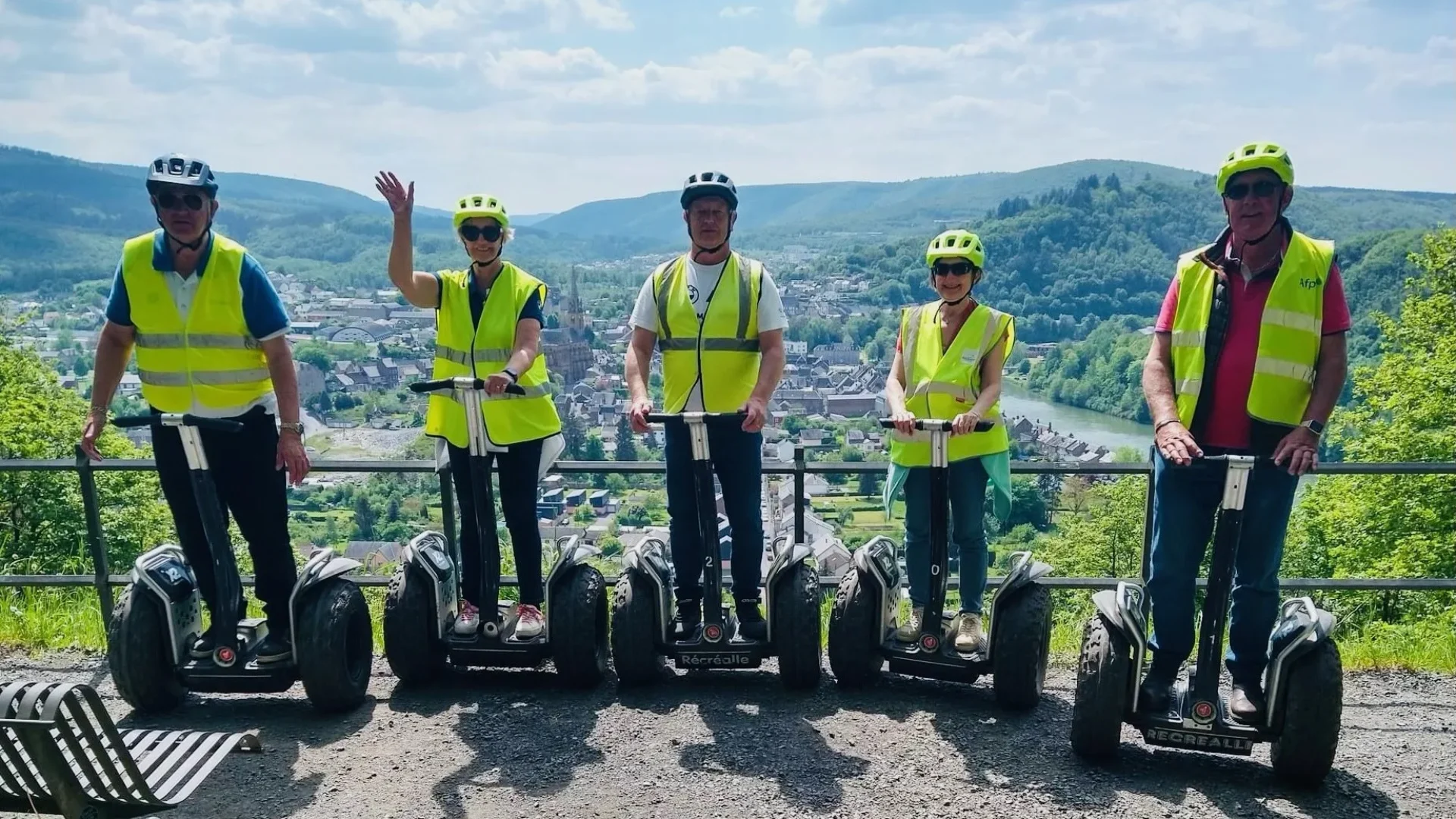 Arden'gyropode à Haybes dans les Ardennes