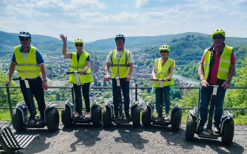 Arden'gyropode à Haybes dans les Ardennes